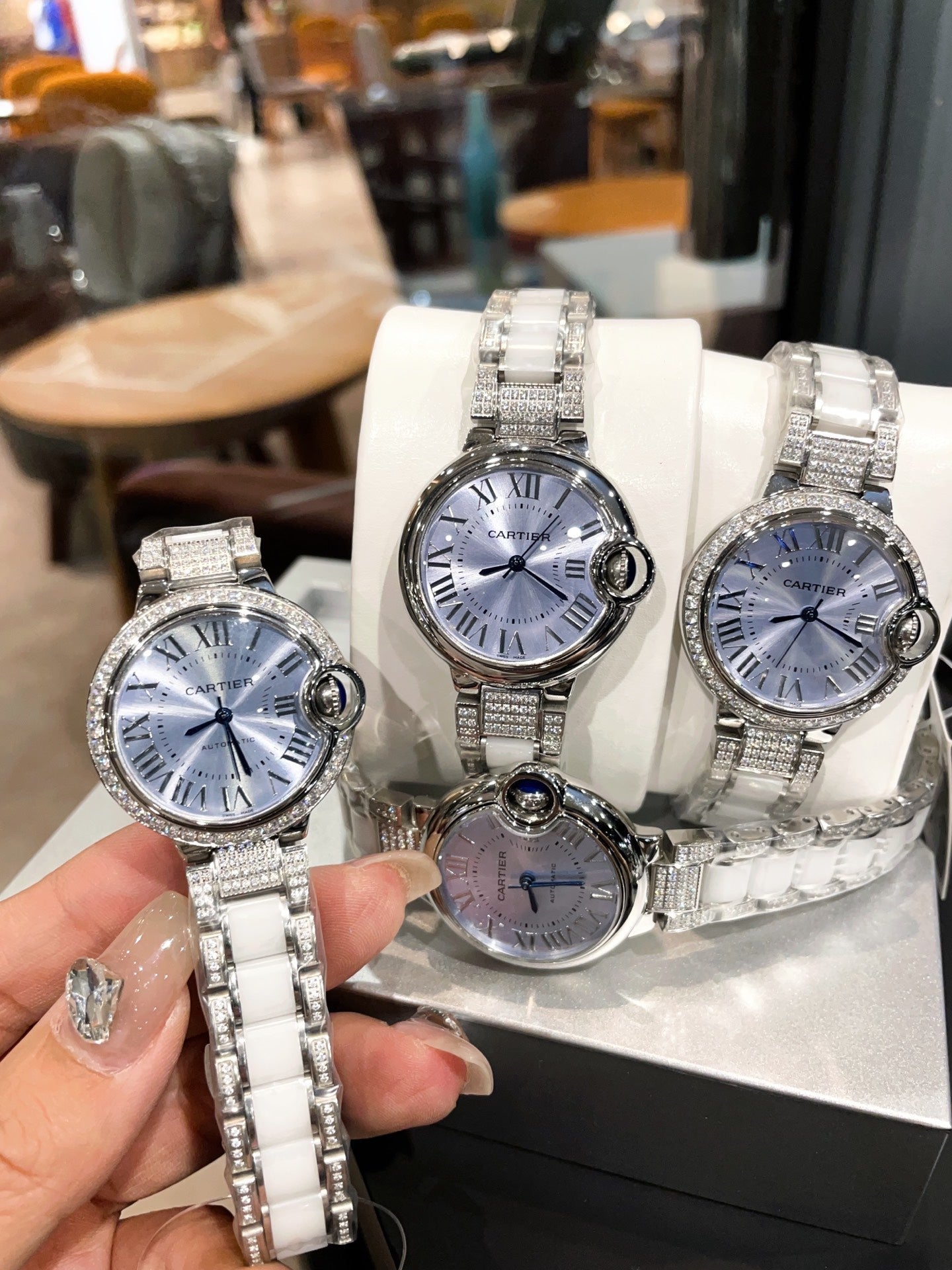 Cartier Ballon Bleu mechanical watch