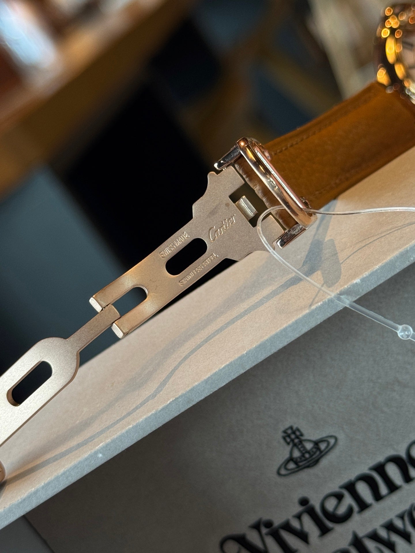 Cartier Ballon Bleu diamond-set mechanical watch