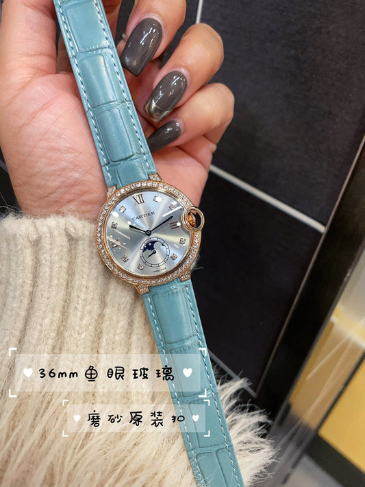 Cartier quartz movement mechanical watch