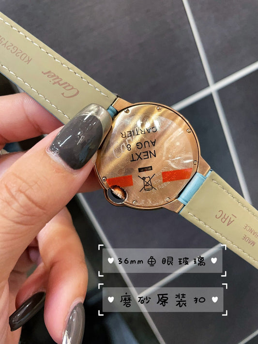 Cartier quartz movement mechanical watch