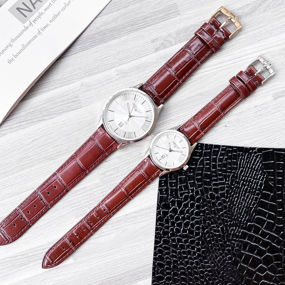 Longines Couple Quartz Watches