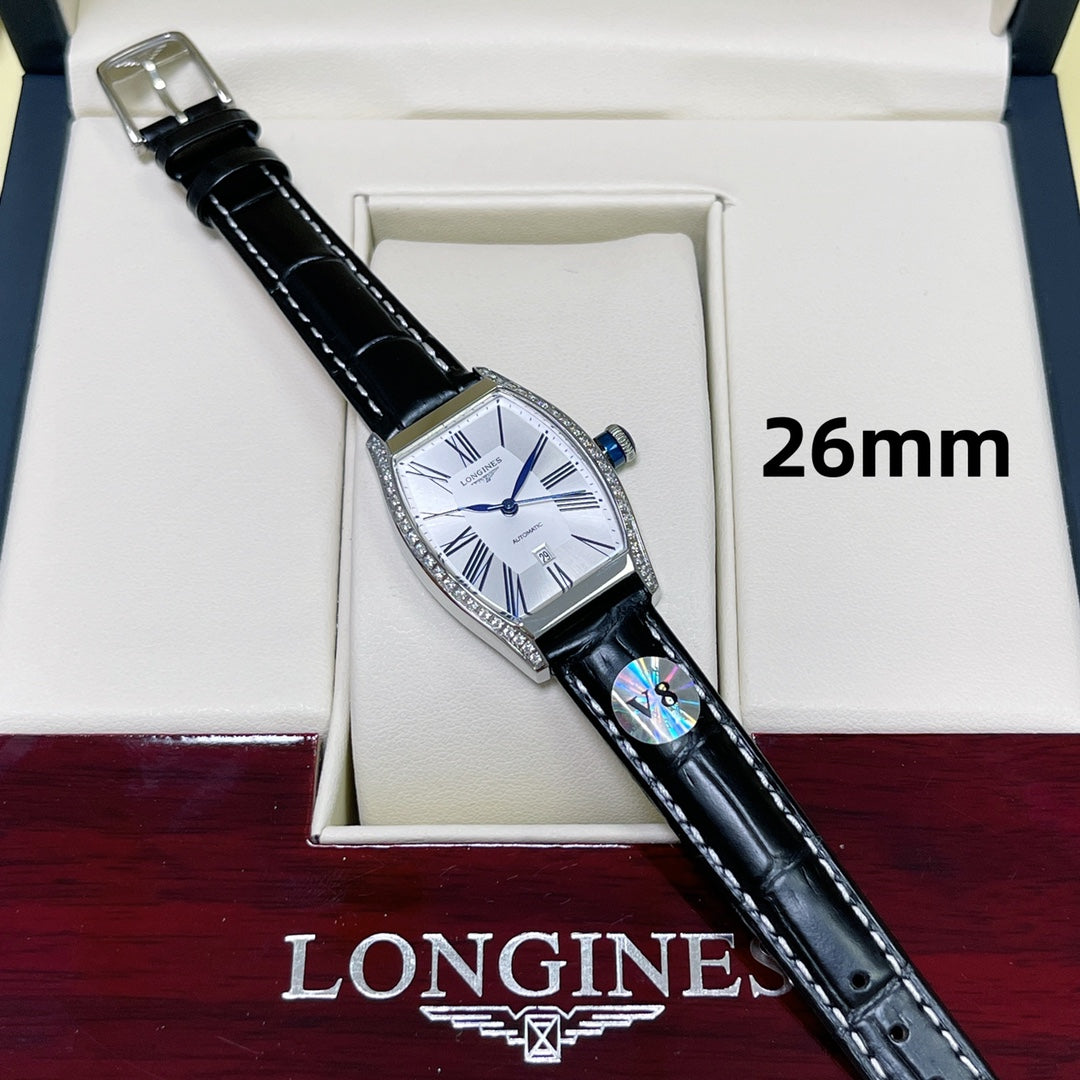 Longines Heritage Collection Quartz Tonneau-Shaped Watch