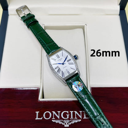 Longines Heritage Collection Quartz Tonneau-Shaped Watch