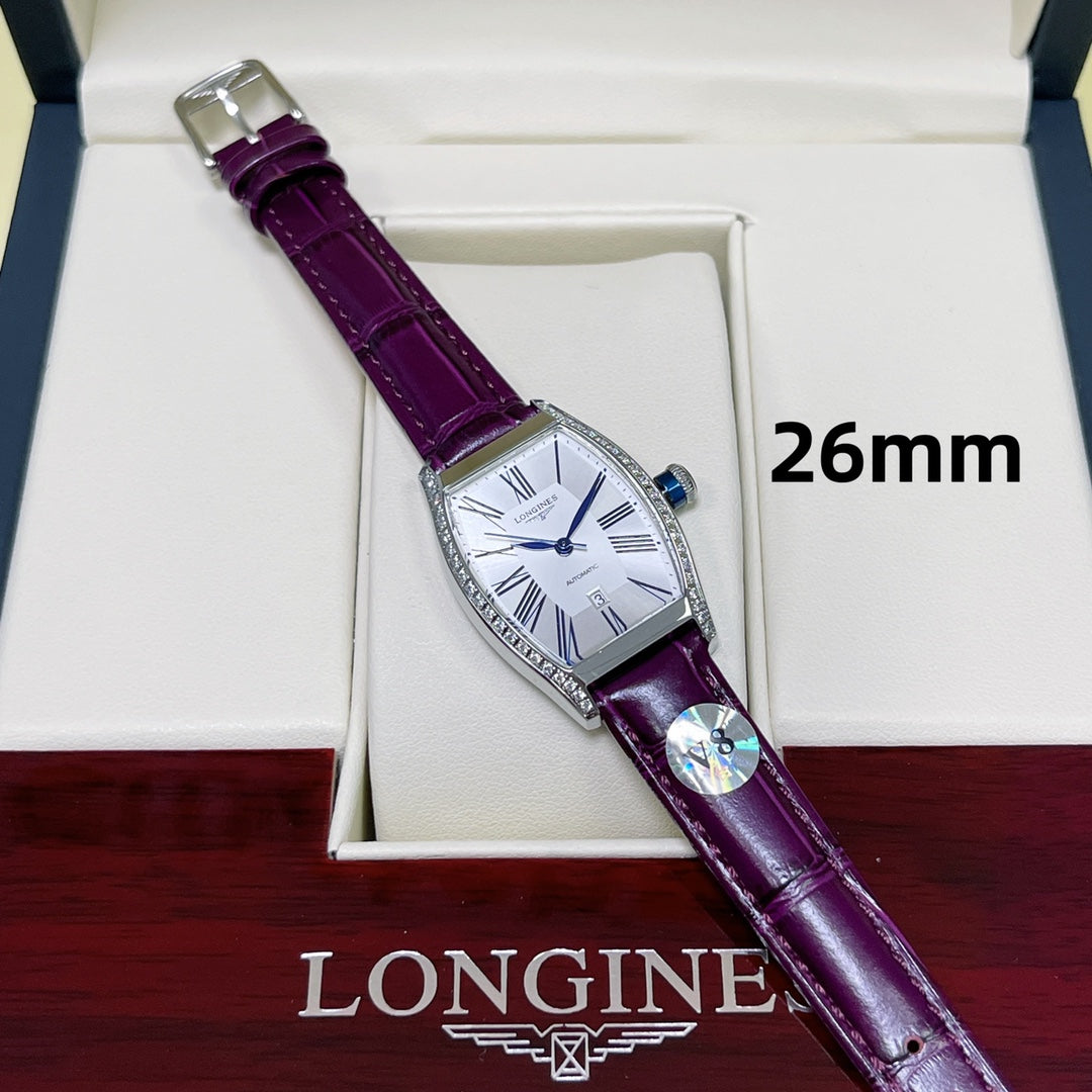 Longines Heritage Collection Quartz Tonneau-Shaped Watch