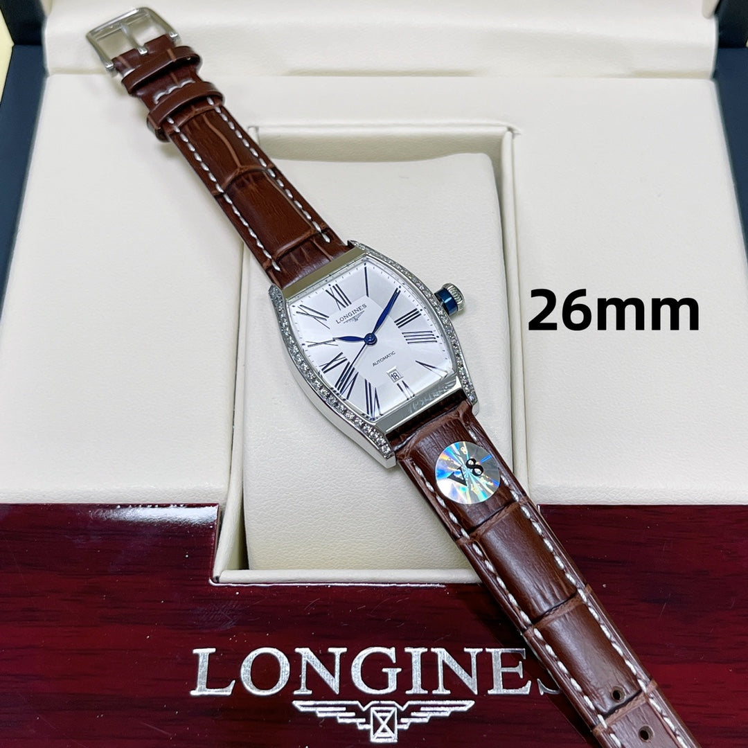 Longines Heritage Collection Quartz Tonneau-Shaped Watch