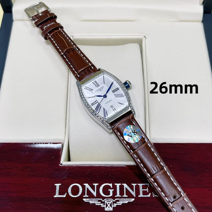 Longines Heritage Collection Quartz Tonneau-Shaped Watch