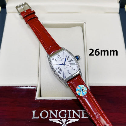 Longines Heritage Collection Quartz Tonneau-Shaped Watch